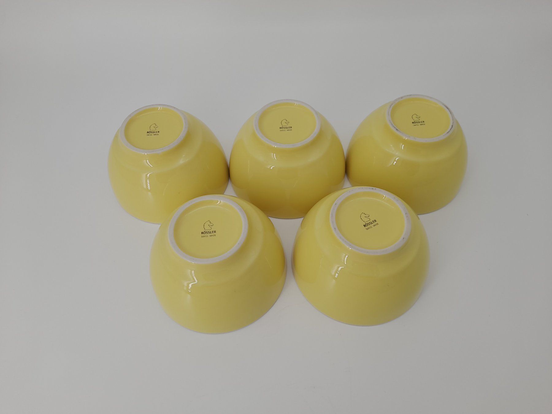 Rössler Coupes: 5 bols Rössler - Jaune vintage – D'occasion à Delémont par Loccaze2015 7