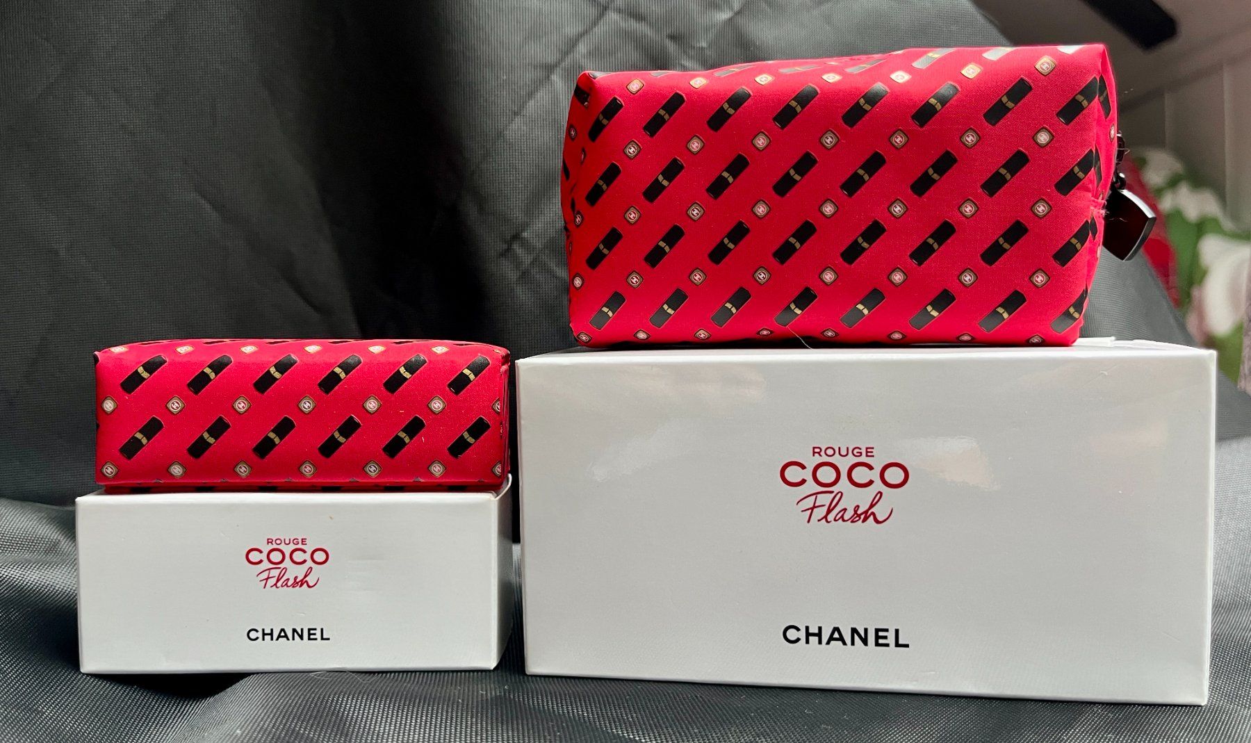 Make-up: Chanel Kosmetiktaschen, Rouge Coco Flash, neu, rot – Nuovo e nell'imballaggio originale da Bettingen venduto da rau_5bfh 1
