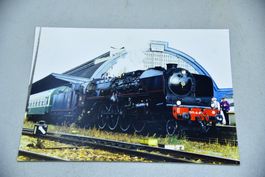 Dampflok Foto 241-A-65 Bahnhof Eisenbahn Schweiz Nostalgie