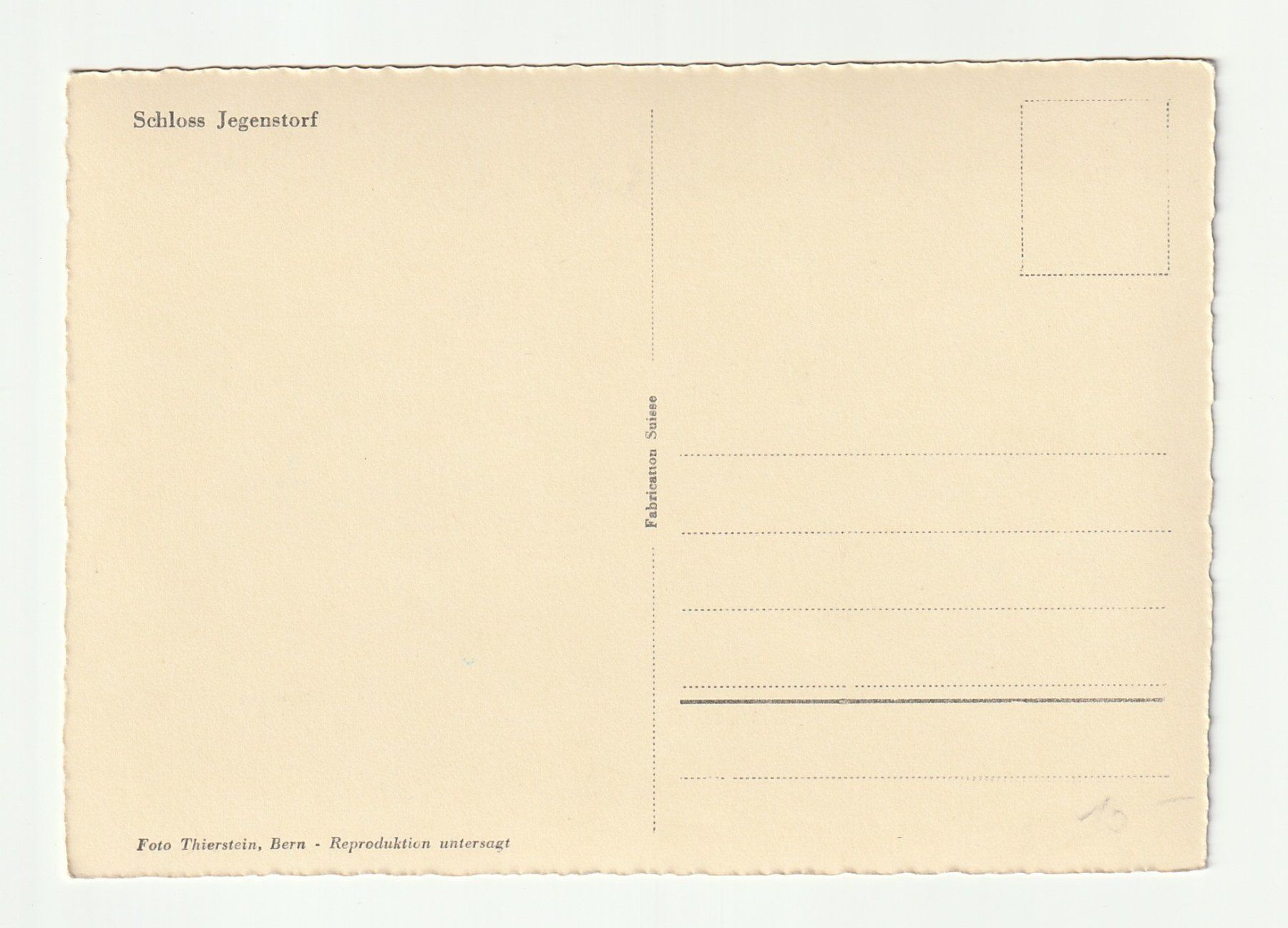 Cartoline postali: Ansichtskarte Schloss Jegenstorf Bern – Nuovo (secondo la descrizione) da St. Gallen venduto da Ricardo_Deals 1