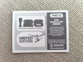 Panini FIFA World Cup Sticker FWC 11