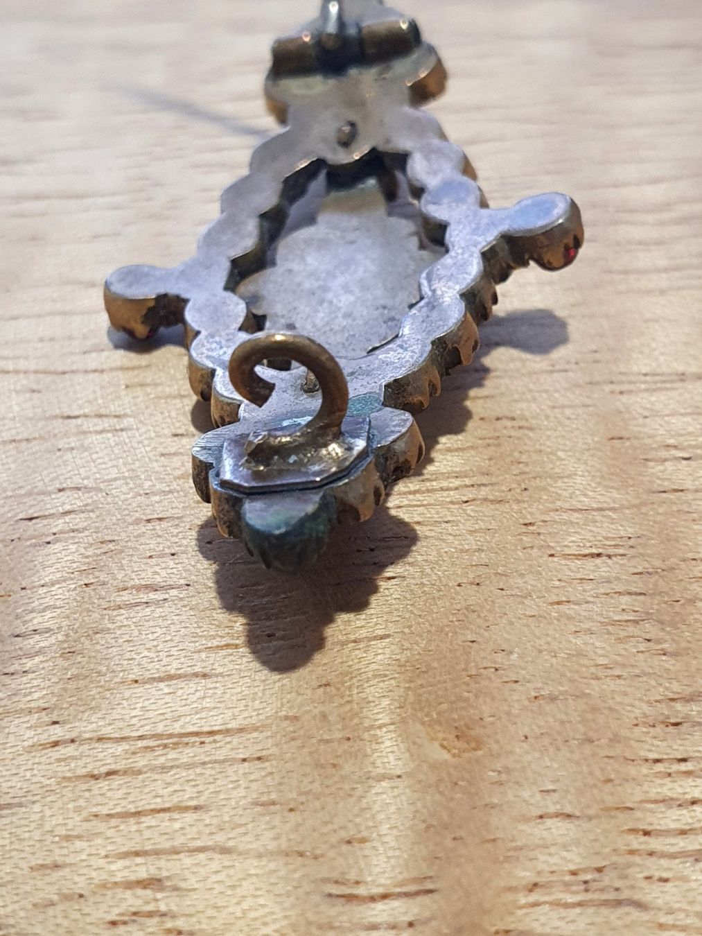 Spille & Fermagli: Biedermeier 1870/80er Granat Brosche oder Anhänger – Usato da Wohlen AG venduto da palmsprings 8