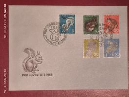 Pro Juventute FDC 1966