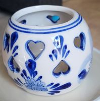 Delft Blau Holland Keramik Teelichhalter