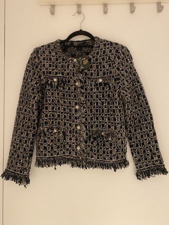 MAJE Paris Tweed-Jacke, neu mit Etikett, Grösse 36/S