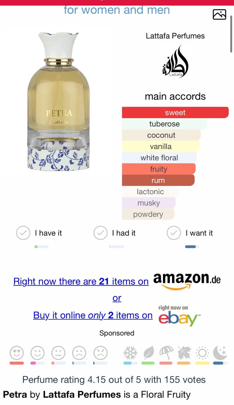 Lattafa Parfum & Eau de Toilette: Lattafa Petra EDP 2ml. Abfüllung – Gebraucht aus Zürich von deruja 2