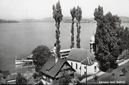 Cartes postales: KEHRSITEN Dorf - Kaplanei - Dampfschiff – D'occasion à Jona par philajona
