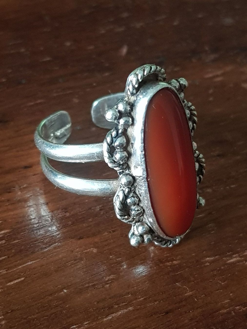 Ringe: KARNEOL DAMENRING 975 STERLING SILBER – Neu (gemäss Beschreibung) aus Root von LifestyleAccessoires 3
