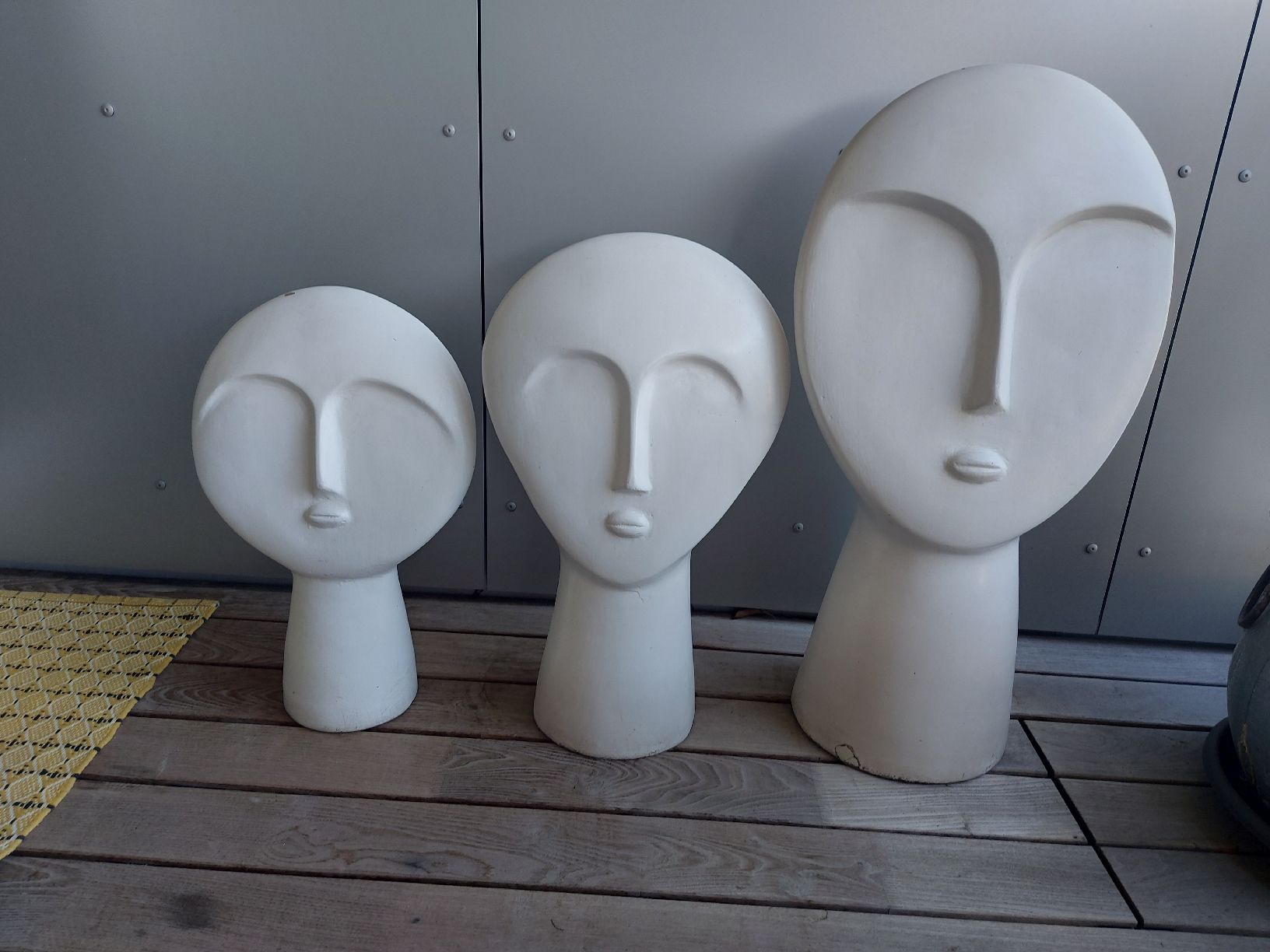 Sculture & Statue: 3 grosse, mexikanische Köpfe aus Keramik – Usato da Ostermundigen venduto da son_vd9k