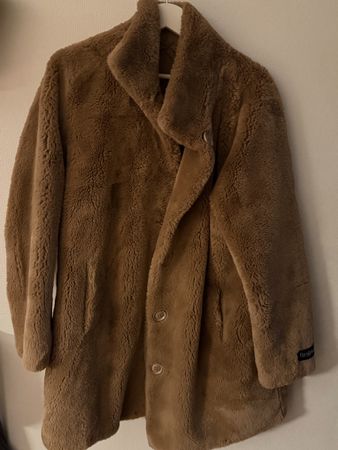 Rino & Pelle Kunstfellmantel braun Grösse 42