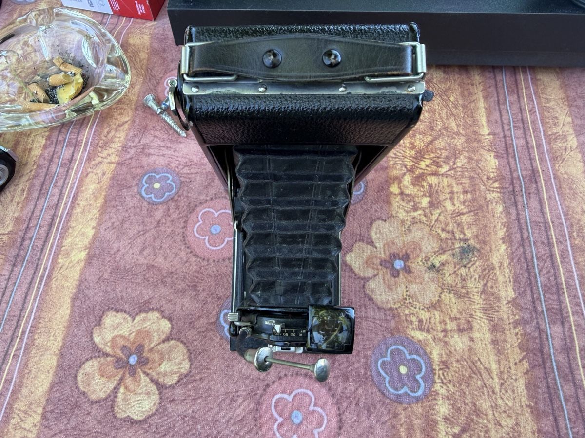 Agfa Fotocamera: Agfa Anastigmat JGESTAR F 8.8 Klappkamera – Usato da Trimbach venduto da ELITA-5 9