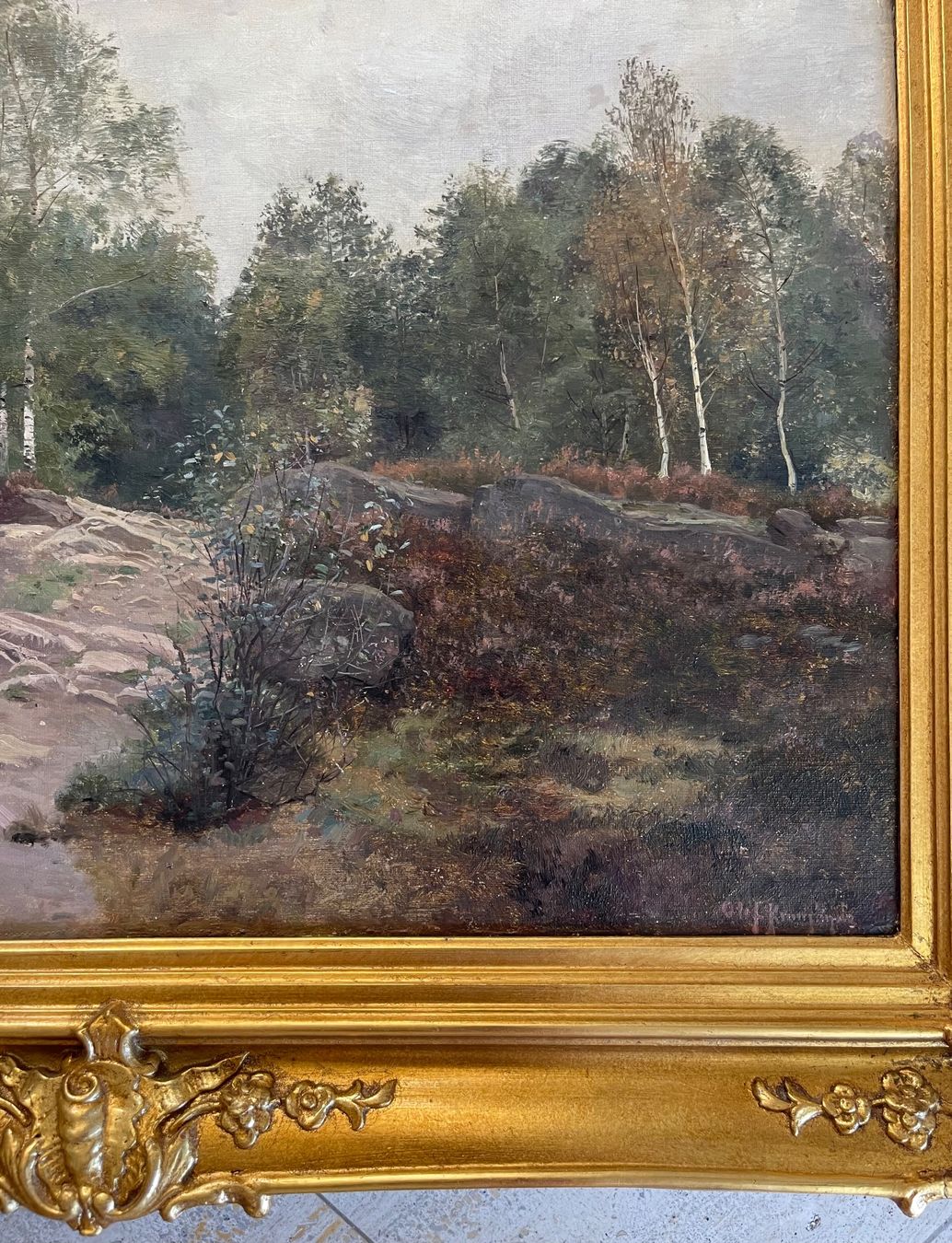 Dipinti: Krumlinde Olof (1856-1945) – Usato da Grosshöchstetten venduto da Perle1951 2