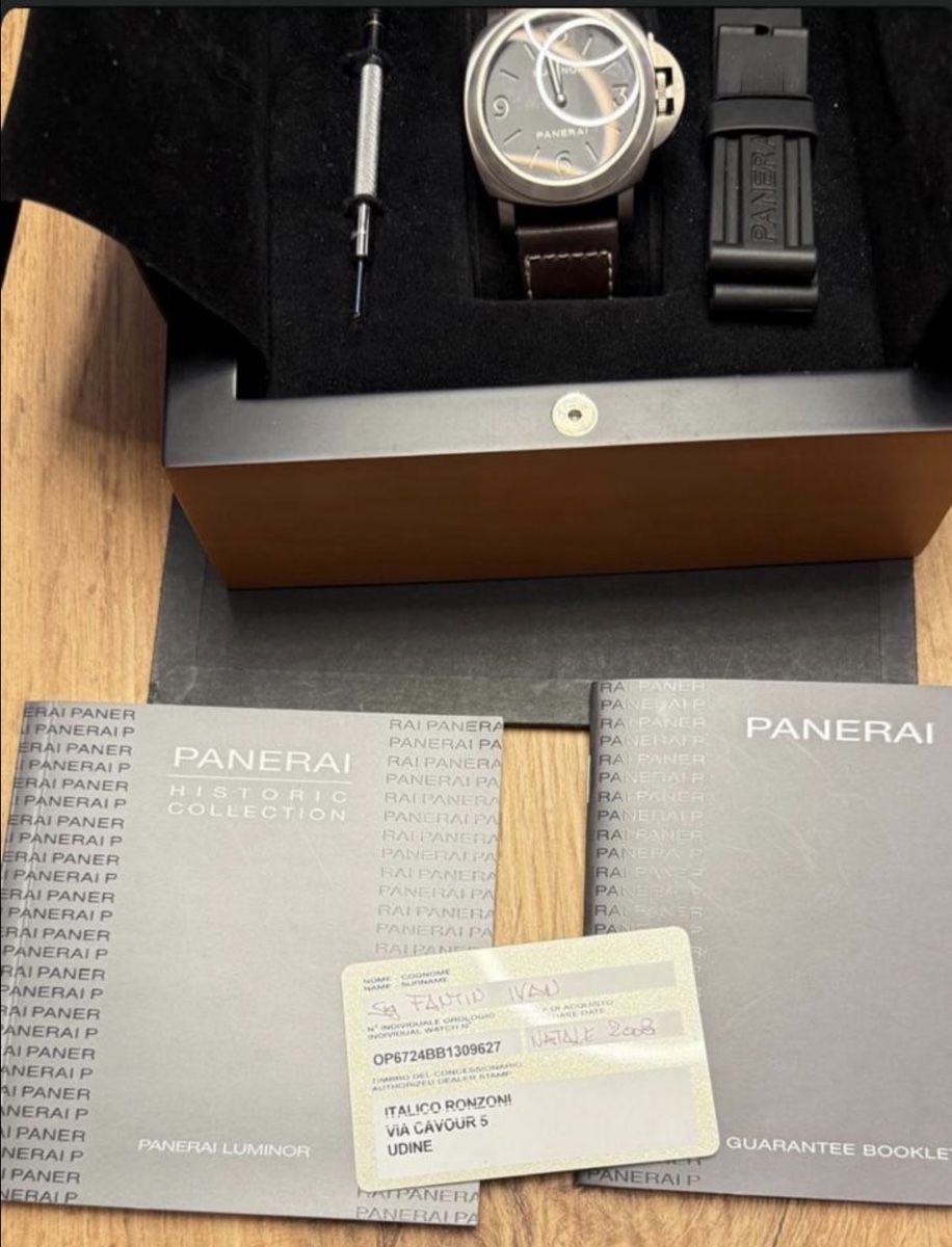 Panerai Montres: Panerai luminor pam00176 titane  – Neuf (Voir description) à Lausanne par imp_x2yq 5