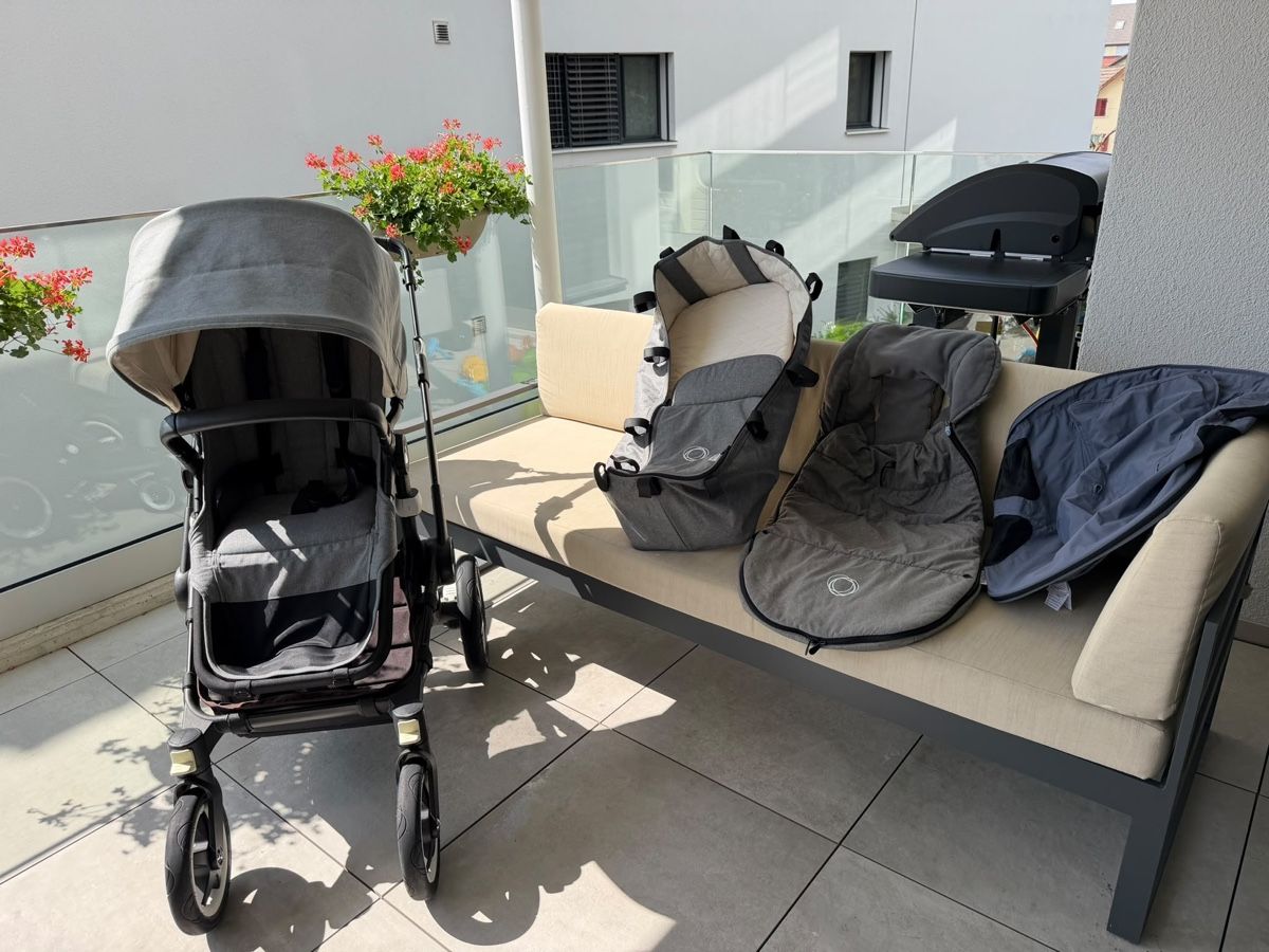 Bugaboo Kinderwagen: Bugaboo Stroller Grey Used With Accessories – Gebraucht aus Unterlunkhofen von sam_hy9k 1