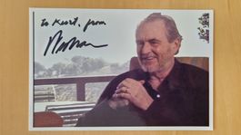 Wes Craven, Original Autogramm auf Foto in Farbe