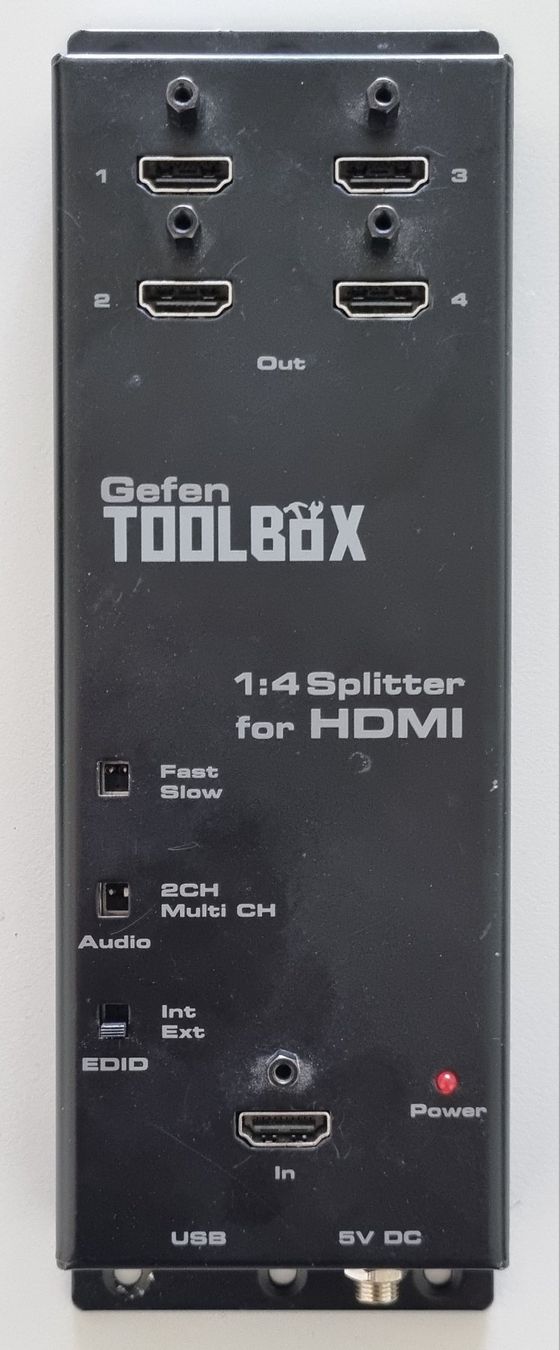 Adattatori: Gefen Toolbox 1:4 HDMI Splitter/Verteiler – Usato da Gerlafingen venduto da PowerhouseAG 2