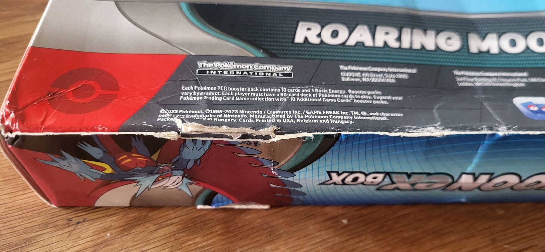 Pokémon Carte collezionabili: Box Pokémon Roaring Moon ex – Nuovo e nell'imballaggio originale da Winterthur venduto da VZ123 4