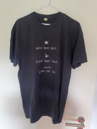 T-Shirt Gr. L schwarz