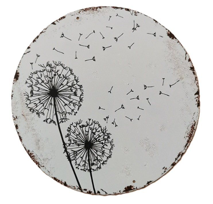 Insegne: Pusteblume  - Blechschild  (neu/OVP) – Nuovo e nell'imballaggio originale da Wilen b. Wollerau venduto da morethanmusic
