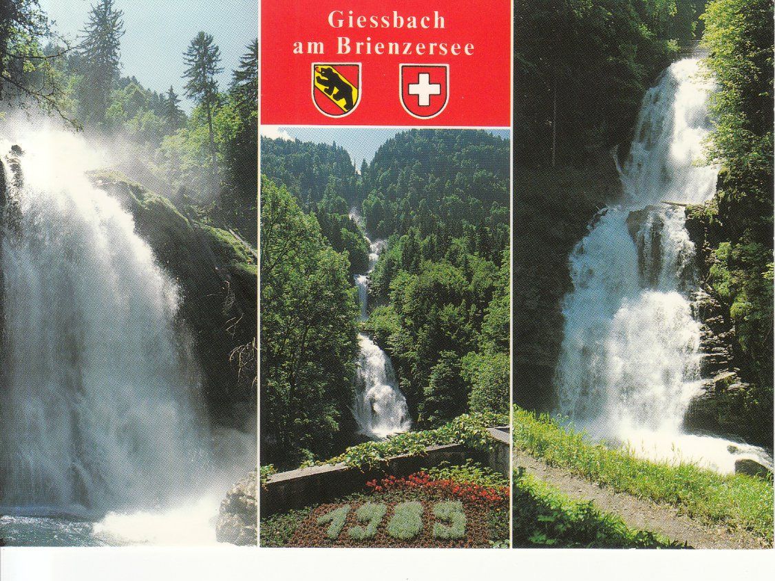 Ansichtskarten: Giessbach 1999 – Gebraucht aus Bürglen TG von StampGraf