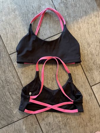 Born Primitive Sport-BH schwarz pink Grösse  S neuwertig 