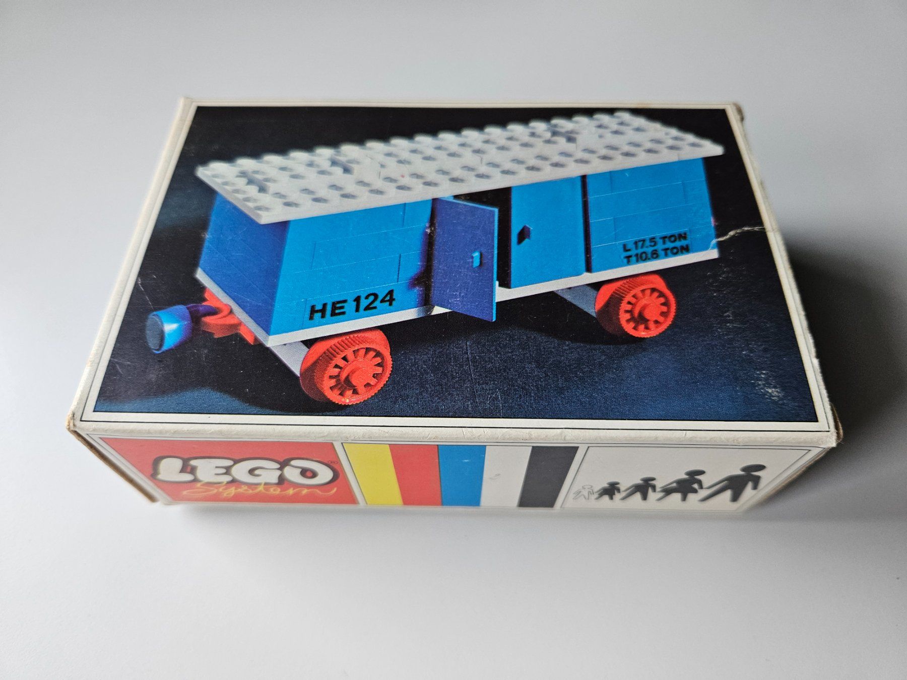 Lego System vintage set 124 : wagon de marchandises (1969) (Gebraucht ...