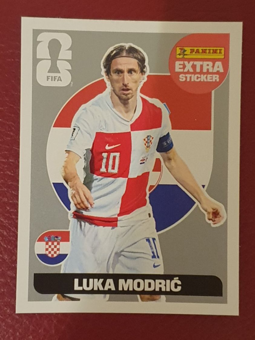 Panini Sammelbilder & Trading cards: Panini Extra Sticker WM 2026,  LUKA MODRIC Silber – Neu (gemäss Beschreibung) aus Winterthur von Heazint