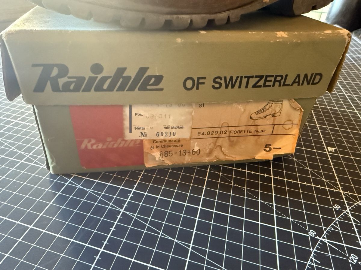 Raichle Damenschuhe: Alter Raichle Wanderschuh Damen – Gebraucht aus Thun von Mumi 2