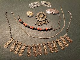 Vintage/Antik Modeschmuck Konvolut