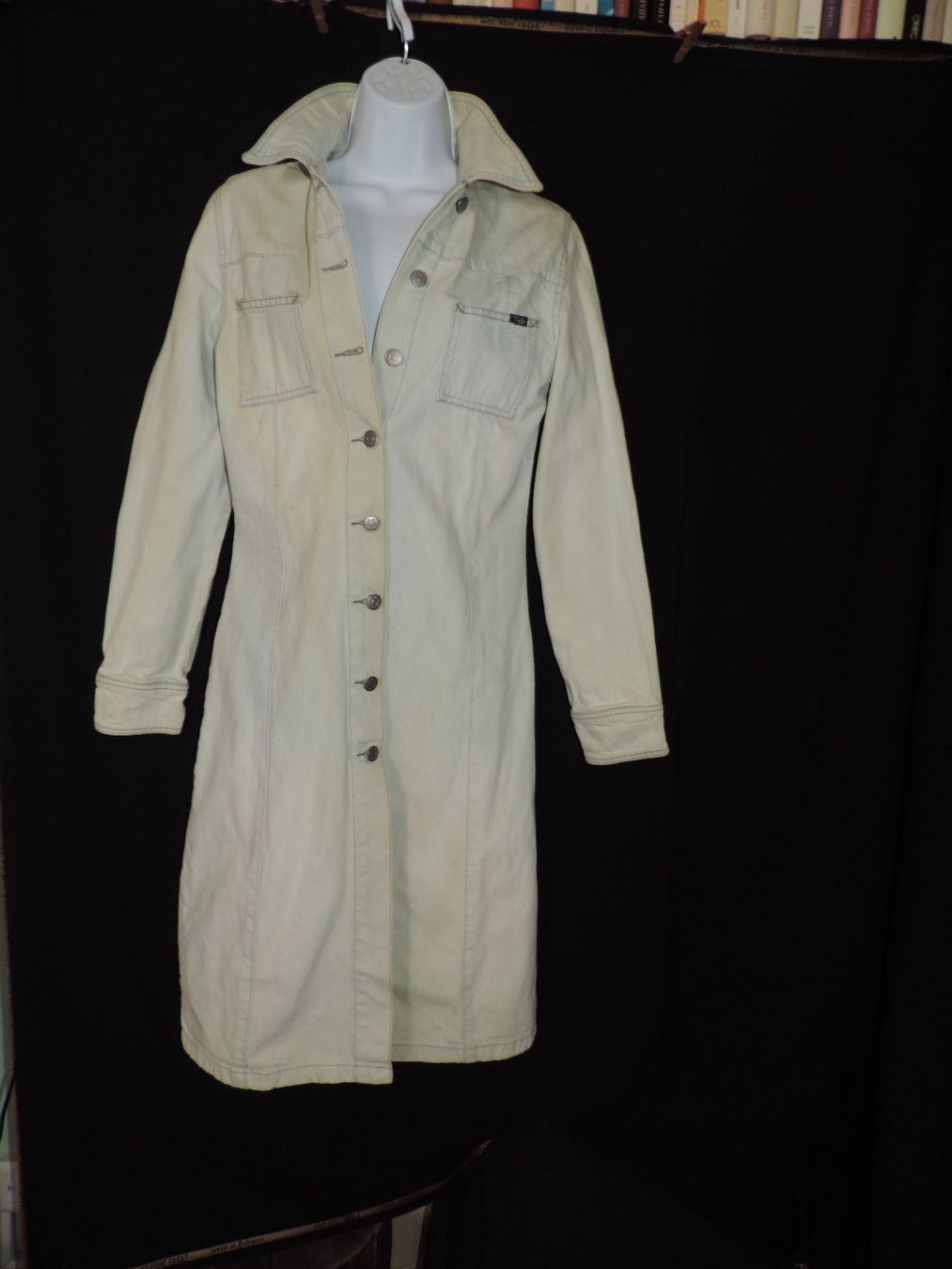 Giacche: veste longue en jeans bleu clair – Usato da Genève venduto da Axelle333 7
