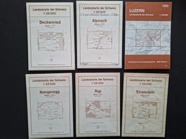 Innerschweiz. Rigi. Luzern. Einsiedeln etc.
