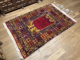 Antiker Anatolischer Handgeknüpfter Orientteppich