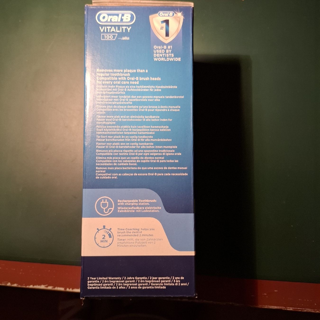 Oral B Cura dei denti: Oral B Elektrozahnbürste – Nuovo e nell'imballaggio originale da Halten venduto da riveryard 1