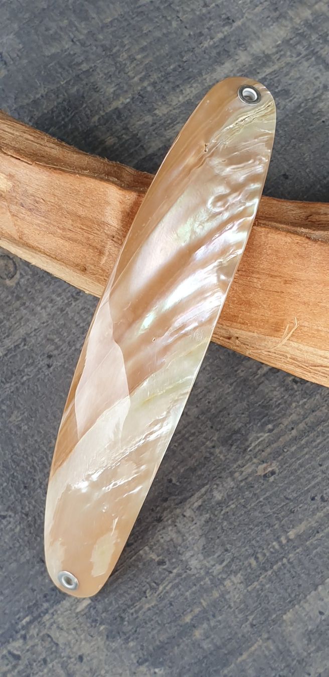 Köder: Rainbow Perlmutt Spange. – Neu (gemäss Beschreibung) aus Niederbüren von Raphael014 2