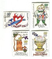 Briefmarken "Wein. Feiertage". Bulgarien