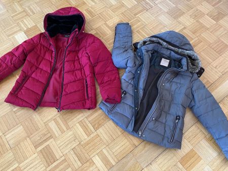 2 Daunenjacken zu 1 Preis! Gr. 38