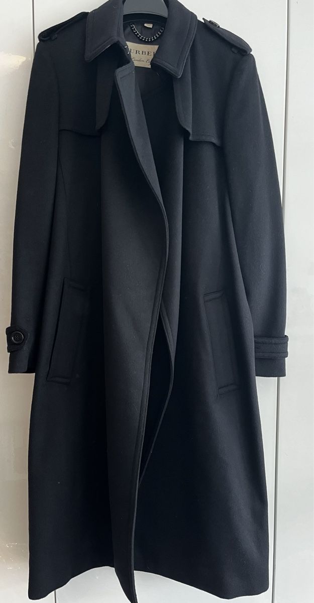 Burberry Cappotti: Burberry Wollmantel Gr. 38 Schwarz – Nuovo (secondo la descrizione) da Bassersdorf venduto da habibi06