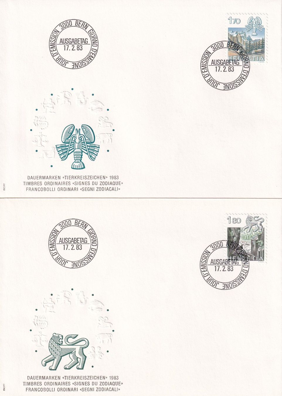 Tutti i francobolli: Lot 10 Briefe FDC 1982 - 1986 – Usato da Rossa venduto da becky05 1