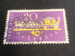 Postkutsche ZNr. 292 - 1949 Vollstempel Romanshorn