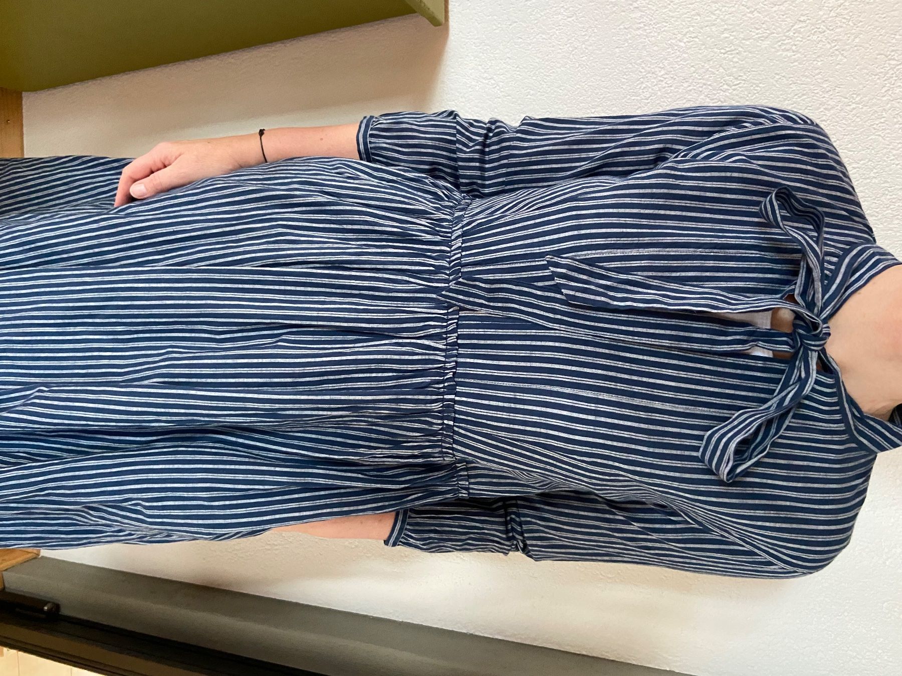 Kleider: Leon & Harper gestreiftes Kleid Gr. L Baumwolle – Gebraucht aus Planken von oeh_g7xb 5