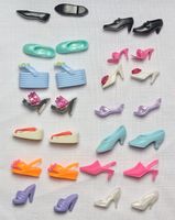 14 Paar - Barbie - Zubehör - Sandalen - High Heels - Schuhe