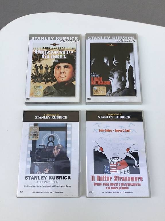 Tutti i DVDs: 4 DVD STANLEY KUBRICK – Usato da Rivera venduto da lor_p69f