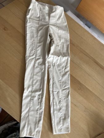 Kunstleder Hose Damen Gr 36