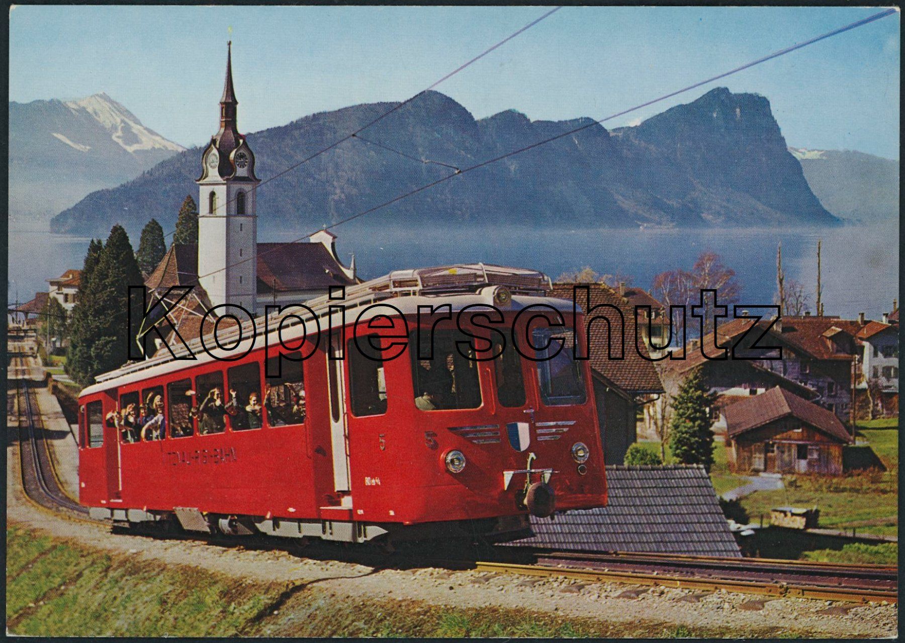 Cartoline postali: LU Vitznau - Rigi Bahn VRB – Nuovo (secondo la descrizione) da Schindellegi venduto da dormay