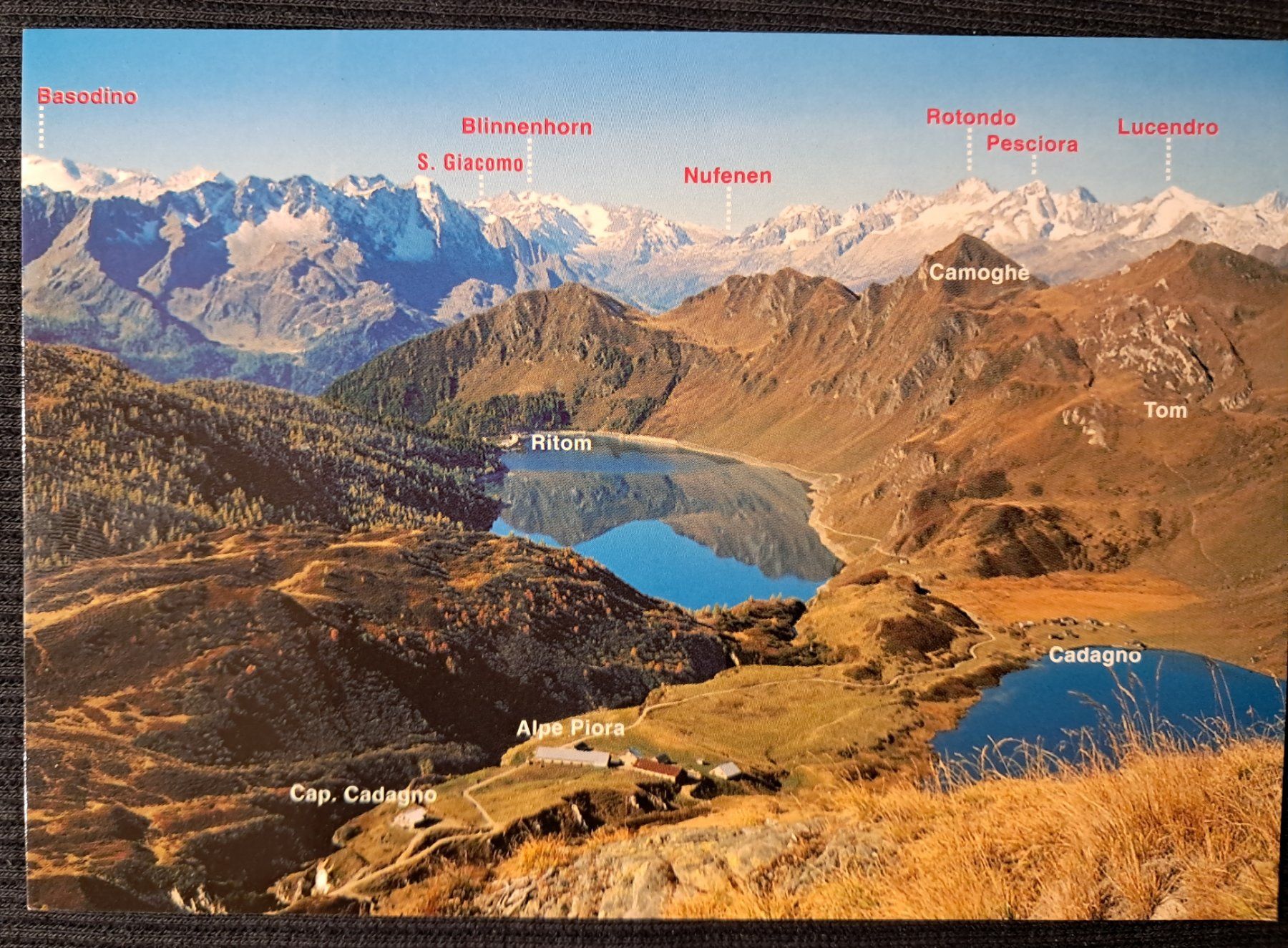 Cartoline postali: PIORA - CADAGNO – Usato da Ponto Valentino venduto da giorgia06