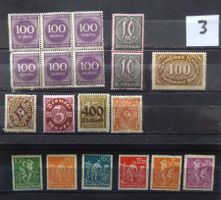Deutsches Reich postfrische Auswahl