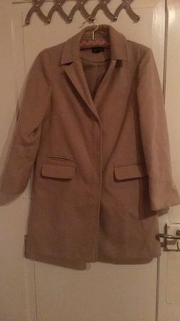 Damen Blazer / Mantel beige Grösse XS / 34 gebraucht