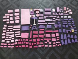 Lego - Einzelteile Rosa,Pink, Violet