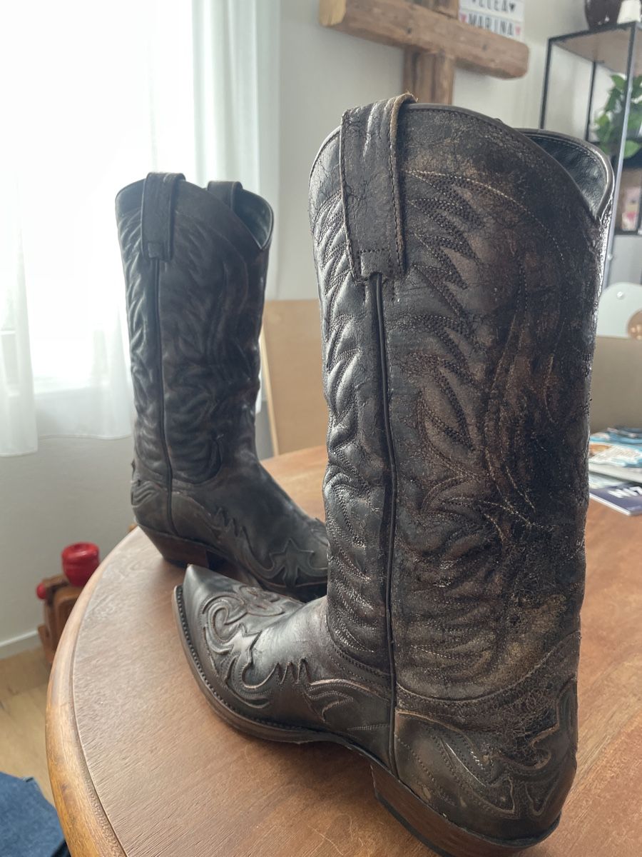 Sendra Herrenschuhe: Stylishe browne leder Cowboy Boots – Gebraucht aus Oberglatt ZH von nad_xbr6 2