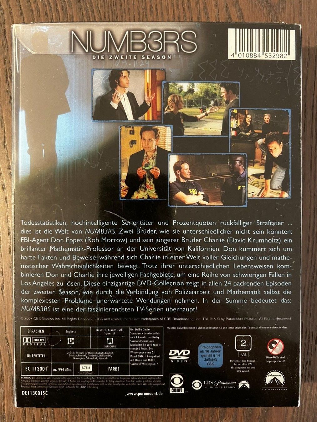 Alle DVDs: Numbers Staffel 2 – Gebraucht aus Zürich von FilmFreunde 1